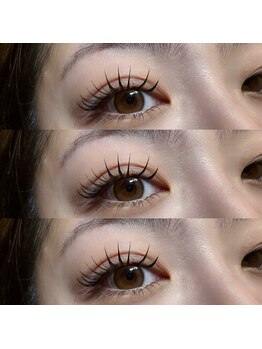 パフ(puf)/【上下マツエク(flat lash)】