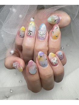 タムタムネイル 本厚木(Tam Tam Nail)/持ち込みデザイン