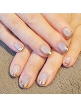 サヴァ アイラッシュアンドネイル(sava)/【ミラーフレンチ】