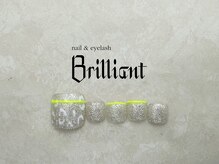 ネイルアンドまつげエクステのお店 ブリリアント 草加(Brilliant)/Foot &nbsp;定額9900円コース