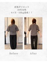ーTRAINING＆PILATESー Personal Gym Charm/【産後ダイエット30代女性】