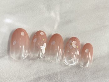 春ネイルデザイン ¥8600