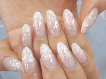 ネイル マックスケリー 大阪梅田(MAXKELLY)/スカルプ★90分コース 乳白色