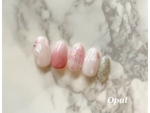 オパール(Opal)/春のさくらネイル