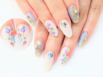 ネイルコレクション ピンク(Nail Collection Pink)/ジェル放題:あさがお:シェル
