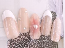 ネイルサロンフォーユー(for u)/ぷっくりフラワーネイル¥6980