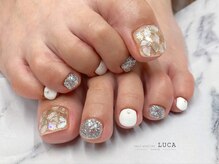ネイルアトリエルカ(nail atelier LUCA)/M-414 大人可愛いシェルネイル