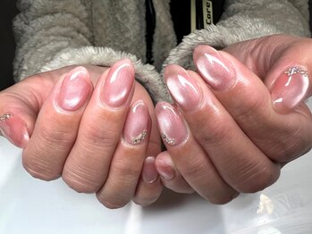 ミライビ(MIRAIBI)の写真/満足度◎の高技術サロン＊圧倒的な美フォルムでワンカラーやオフィスネイルでも上品で美しい仕上がりに！