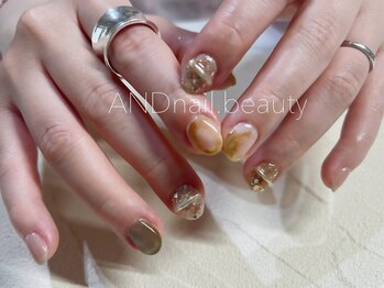アンドネイル ビューティー(AND nail,beauty)/春ネイル/マグネット/藤沢