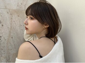 ヌナ(nuna)の写真/【池袋駅徒歩5分】最旬トレンドカラーをご用意◎フラットラッシュブラウンカラー★モチも良く、抜け感が◎