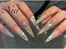 ニア ネイルサロン 大阪駅前第2ビル(Nia)/綺麗めフラッシュマグネット