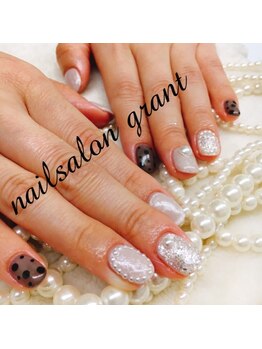 グラント(NAIL SALON&SCHOOL grant)/シースルーネイル