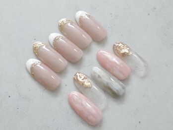 ビームズ トータルビューティー 西中島店(BeeMs Total Beauty)/【ネイル】ニュアンスネイル