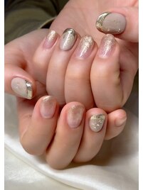 定額★ミラーフレンチ★シンプル