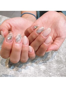 チュチュアチュチュ(chuchu a chuchu)/Hand nail 4art design