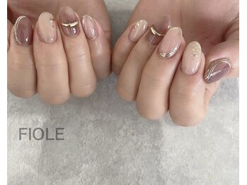 フィオル(FIOLE)/ミラーネイル☆