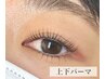 定番！上下まつげパーマ2ヶ月以内¥6600