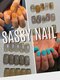 サッシーラッシュ(SASSY LASH)の写真/大人女性から大好評の実力派サロンにネイルブース新設★オフィスで浮かない大人ニュアンスデザイン多数♪