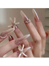 ヘブン ネイル 鶯谷(HEAVEN Nail)/ワンカラーネイルとミラーネイル