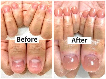 ヘブンリープラス＋ Luz湘南辻堂店の写真/【深爪・噛み癖改善専門サロン】人前でも手元に自信を。思わず見せたくなる指先へ。メンズも大歓迎◎