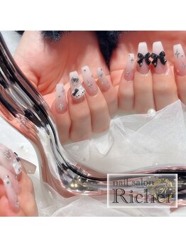 エスフィーネイルサロン リシェル(Esfy nailsalon Richer)/チップ長さ出しベイビーブーマー