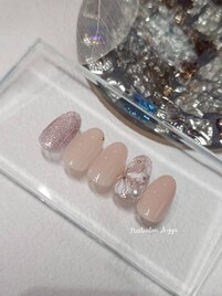 ニュアンスフラワーネイル