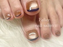 フェリーチェ(Felice)/マグネット/フレンチ/ブラウン