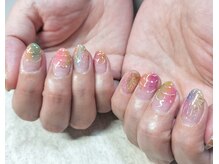 ネイル キッチン モモ(nail kitchen momo)の雰囲気（水風船と花火で夏祭りネイル〇。＋）