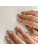 Mネイルアンドカフェ シェレステ/大人ニュアンスネイル○