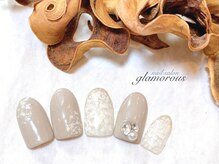 ネイルグラマラス 西新井店/《パラジェル》大人上品ネイル