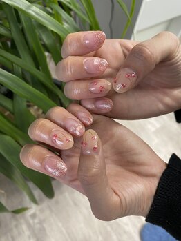 ルプリュシュ ルフレ(Le plus reflet)/さくらんぼネイル