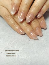 プライベート ネイルサロン マーマ(murmur)/マグネットフレンチ