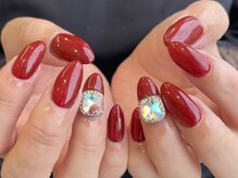 エレノア 枚方(Eleanor)/レッド・ワンカラー・ビジュー