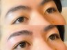 【再来の方】美眉WAXスタイリング+毛流れ改善眉毛パーマ