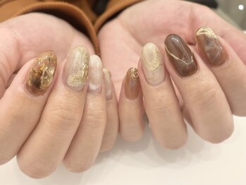 秋ネイルデザイン