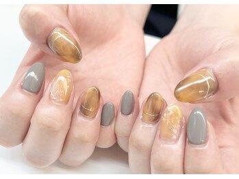 ルアナネイルナゴヤ(LUANA nail nagoya)/べっ甲ネイル