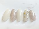 お花nail