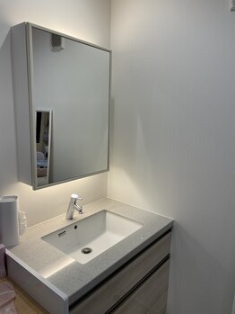 ホワイトニングショップ 泉佐野店/歯磨きスペース(洗面台)