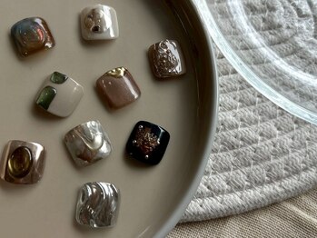 ネイルゲートイリス 吉祥寺(nail:gate iris.)/フット/親指デザイン