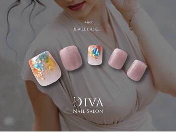 ネイルサロンディーバ 石橋店(Diva)/フットデザインセレクト