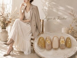 【フラワーネイル】