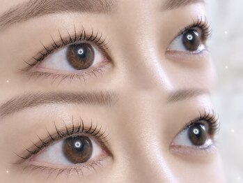 ベリー 川口店(Berry)の写真/瞳の大きさを最大限に！【上下まつ毛パーマ】で叶える、理想のぱっちりeyeへ