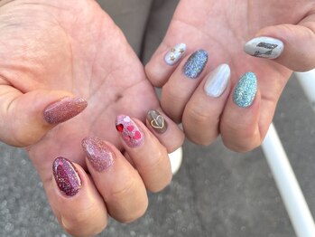 シェリ バイ リッシュ(Cheri by RICHE)/やり放題☆推しLIVEネイル