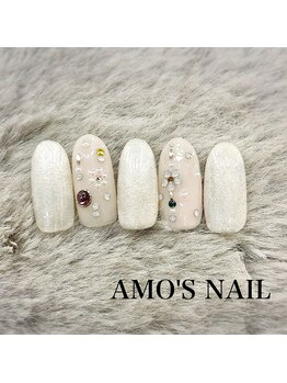 アモズネイル さっぽろ東急百貨店(AMO'S NAIL)/9900円デザイン