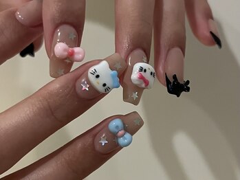 ミニョン 北堀江(mignon)/キティ×リボン