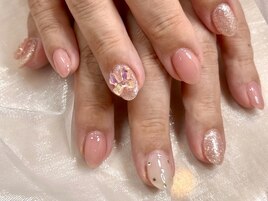 ピンクネイル パラジェル