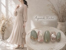 【フラワーネイル】