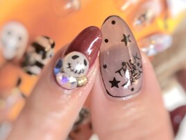 ハロウィンネイル