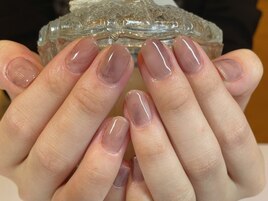 ニュアンス/冬ネイル