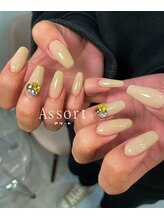 アソート 神戸元町(Assort)/ワンカラー　ビジュー別途